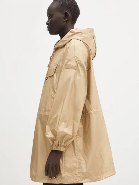 Napapijri kurtka Skidoo Op Reflet przejściowa oversize beżowy