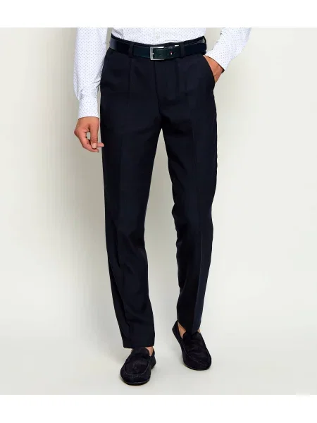 HUGO De lână pantaloni | Modern fit