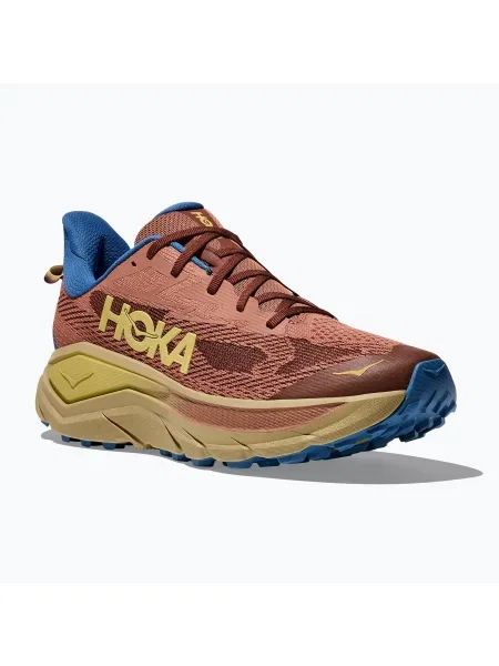 Мъжки маратонки за бягане HOKA Challenger 8 Wide maple/cardamon кафяво