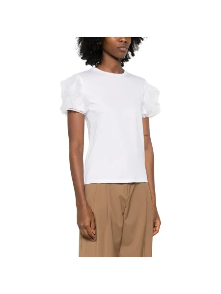 Koszulka Max Mara Studio biała