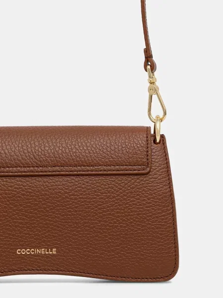 Torebka crossbody Coccinelle brązowa