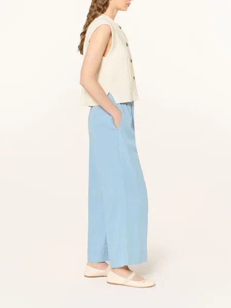 Marc O'polo Denim Spodnie Z Materiału Typu Marlene blau niebieskie