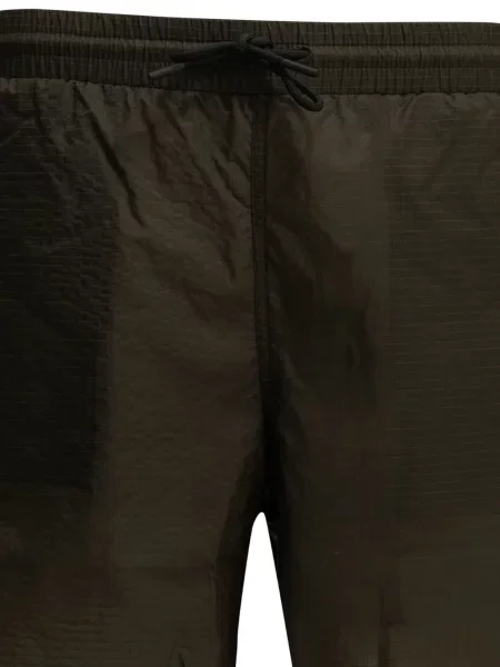 Slip de baie Wanderlust cu cordon maro