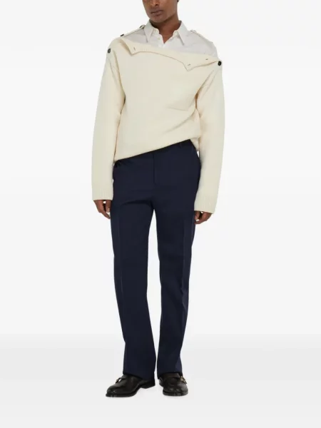 Pantaloni Ferragamo albastru