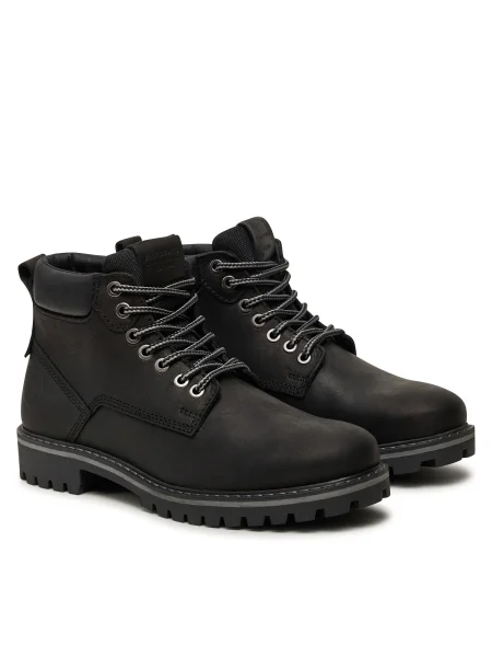 Čižmy nad kolená Jack&jones čierna