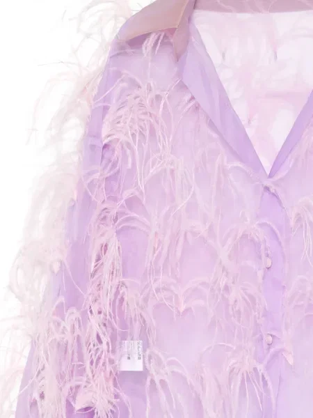 Košulja dugih rukava Isabel Sanchis sa dugačkim rukavima ljubičasta