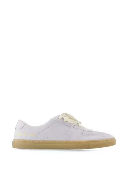 Sneakerși Common Projects din piele violet
