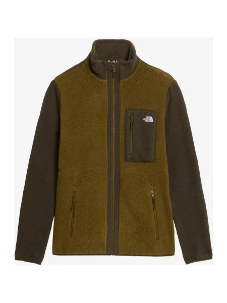 Polar The North Face Yumiori Full Zip oliwkowozielony S brązowy