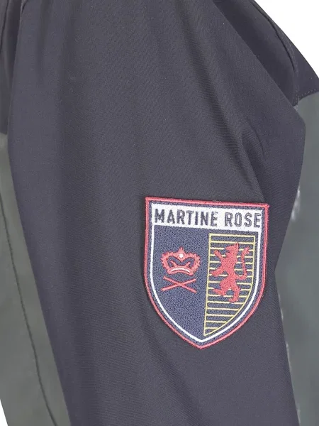 Bunda Martine Rose s autogramem šedá