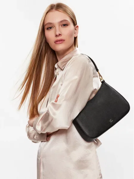 Lauren Ralph Lauren Geantă de umăr DANNI' negru