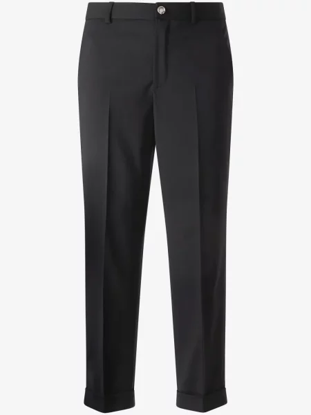 Cropp pantaloni Roberto Cavalli negru