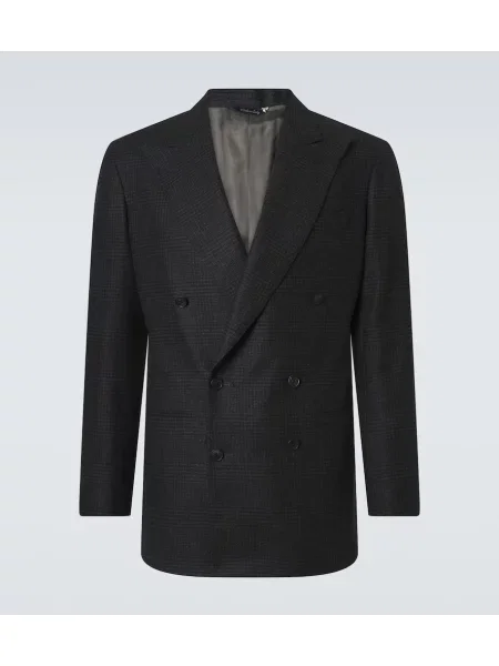 Vuneni blejzer Saman Amel karirani plava