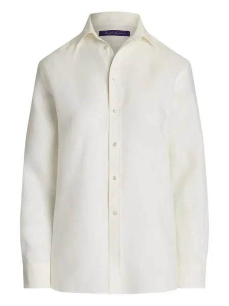 Cămașă Polo Ralph Lauren de costum alb