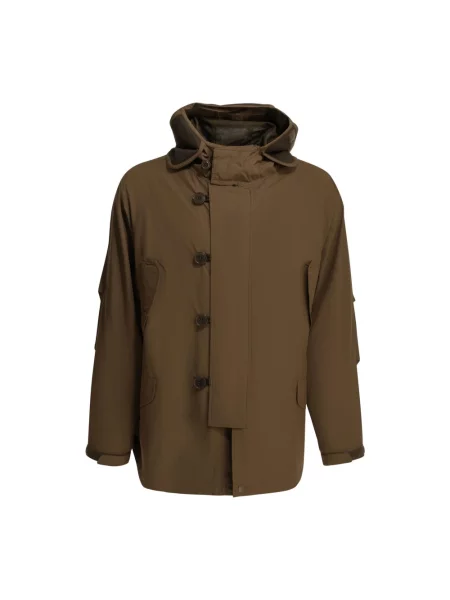 Parka Daiwa Pier39 z kapturem brązowa