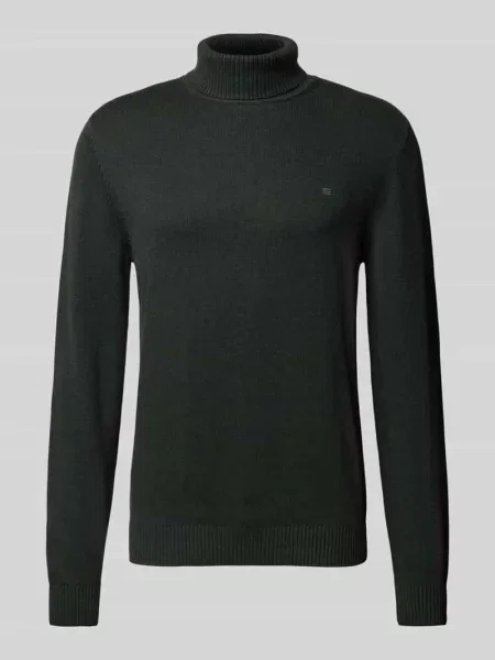 Sweter o kroju slim fit z dodatkiem wełny z efektem dzianiny Christian Berg Men