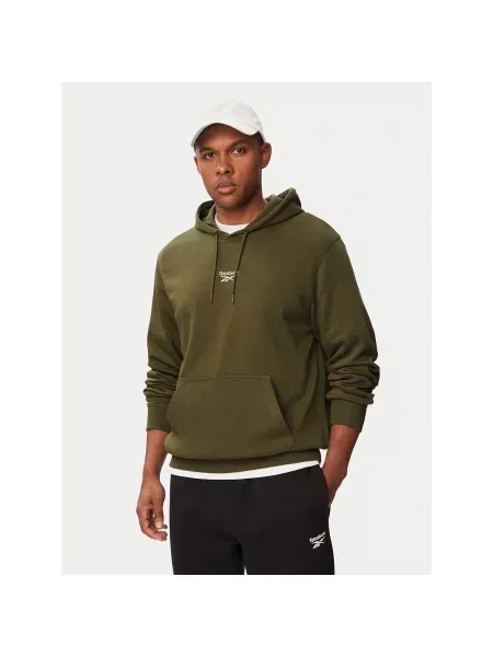 Reebok Džemperis Babb Tamsiai Regular Fit žalia