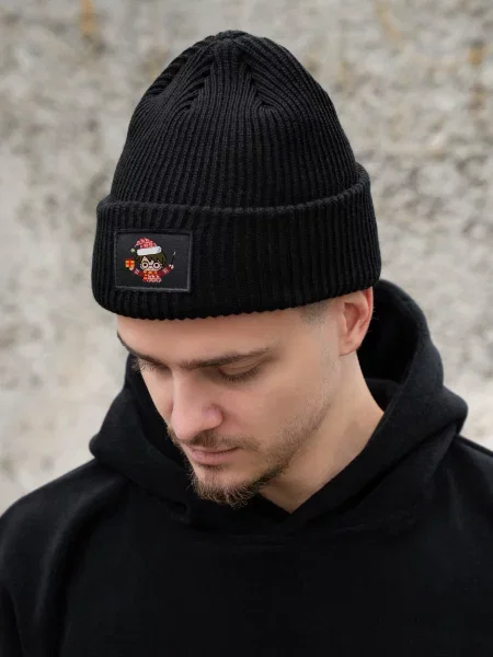 Шапка Without черная