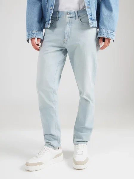 Calvin Klein Jeans Džinsai Classic Tapered dangaus žydra