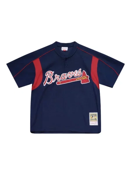 Cămașă Mitchell & Ness din jerseu albastru