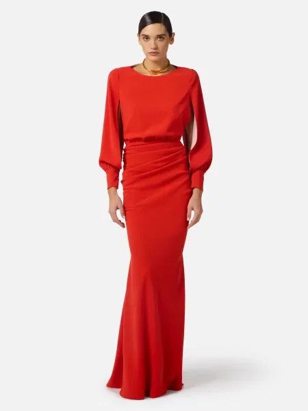 Платье Elisabetta Franchi красное