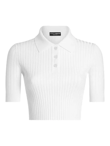 Polo Dolce & Gabbana alb