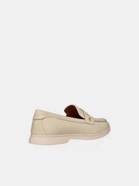Шкіряні Лофери Geox XAND 3 бежевий