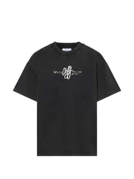 Tricou Off-white cu imagine alb