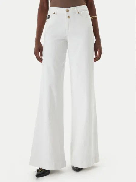 Versace Jeans Couture Джинси CEWCA Wide Leg білий