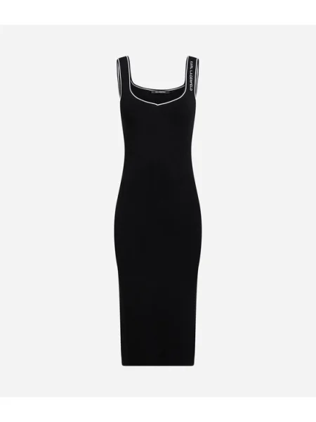 KARL LAGERFELD Rochie de zi negru