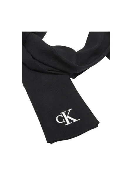 Calvin Klein Fular Fine negru