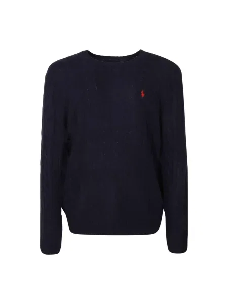 Sweter Ralph Lauren wełniany niebieski