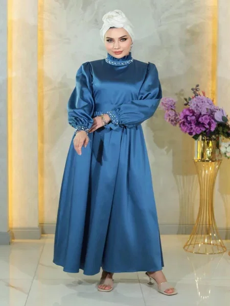 MODAMIHRAM Šaty indigo