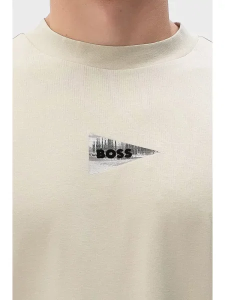 Футболка Boss бежева