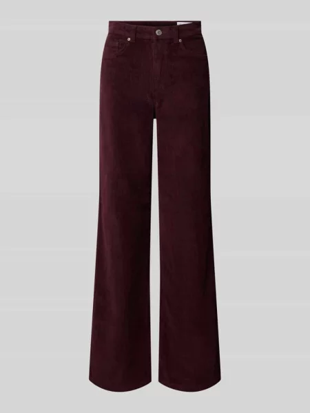 Spodnie Wide Leg z mieszanki bawełny model TESSA' Vero Moda