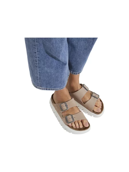 Pantofi Birkenstock chunky bej