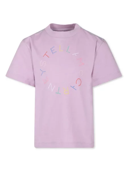 Koszulka dziecięca Stella Mccartney różowa