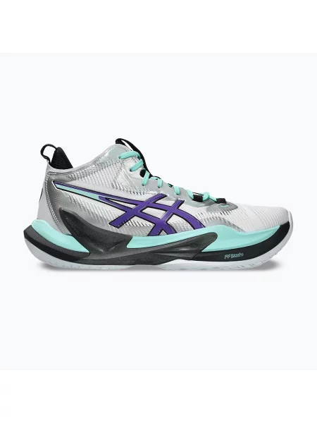 Încălțăminte de volei pentru bărbați ASICS Metarise 2 white/radiant amethyst alb