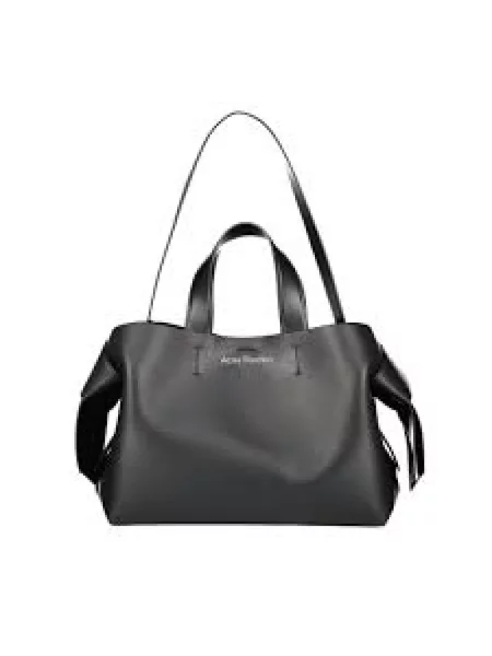 Torebka Acne Studios skórzana pikowana czarna