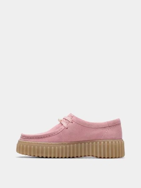 Ботинки Clarks розовые
