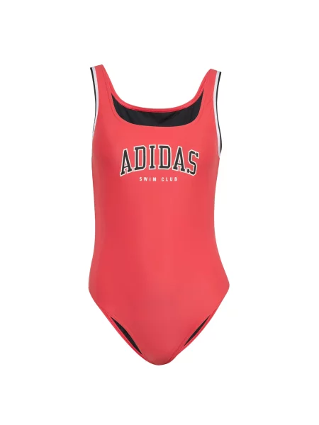 ADIDAS SPORTSWEAR Sportski kupaći kostim COLLEGIATE U-BACK jarko crvena / crna bijela
