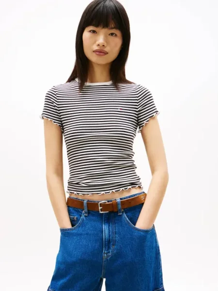 Tommy Jeans Tricou negru