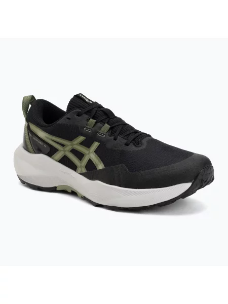 Încălțăminte de alergare pentru bărbați Asics Gel-Venture 11 Black/Khaki Green negru