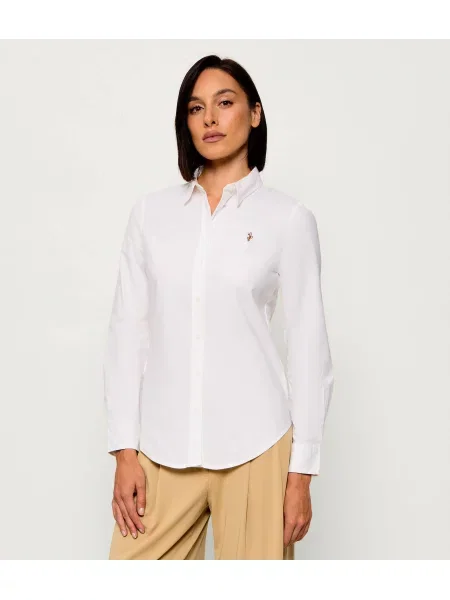 US Polo ASSN Cămașă | stretch alb