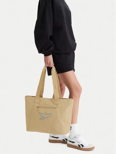 Reebok Športová taška béžová