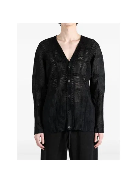 Sweter Issey Miyake czarny