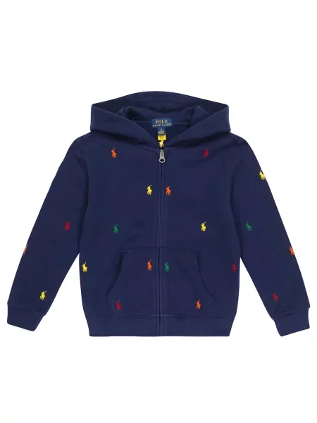 Hoodie Polo Ralph Lauren μπλε