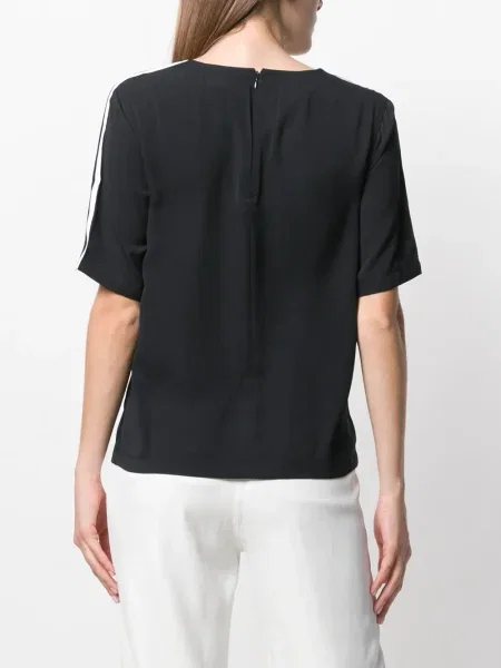 Tricou Adidas cu dungi negru