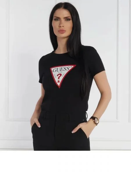 GUESS Tricou negru