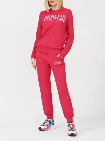 Светр Versace Jeans Couture рожевий