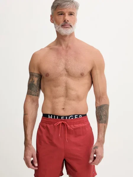 Tommy Hilfiger kopalne kratke hlače oranžna